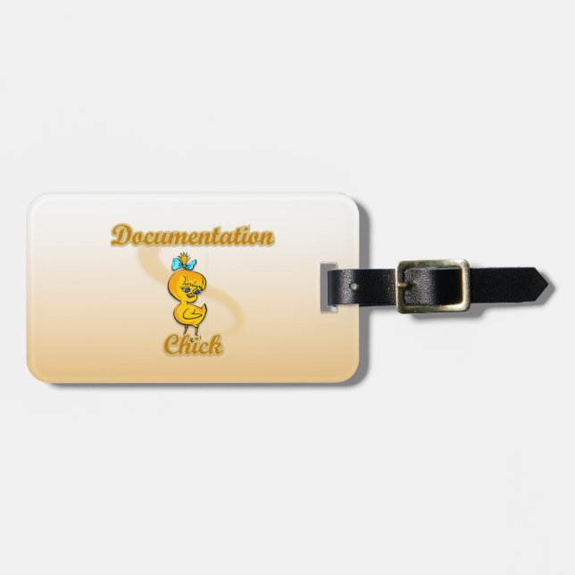 Dokumentationstich Gepäckanhänger (Vorderseite horizontal)