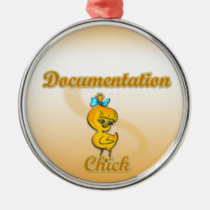 Dokumentationstich Silbernes Ornament