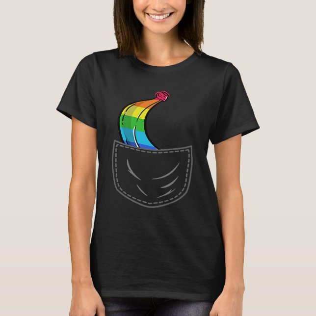 Dolce And Banana  Banana Rainbow  Chest Bag T-Shirt (Vorderseite)