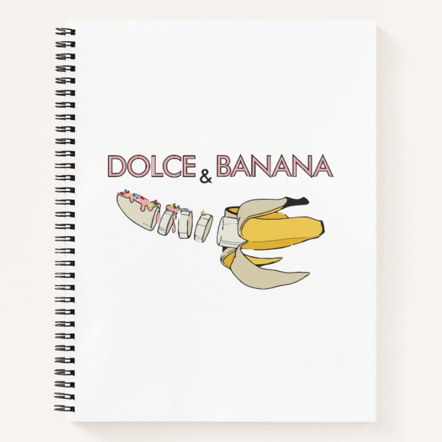 Dolce & Banana Notizbuch (Vorderseite)