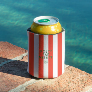 Dolce Far Niente Italien Reisen Rote Cabana Dosenkühler