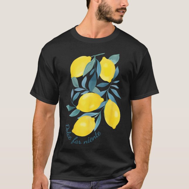 Dolce Far Niente X Limone Limoncello Spritz Lemon T-Shirt (Vorderseite)