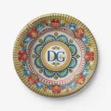 Dolce & Gabbana Chic Luxus auf einer Papierplatte