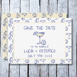 Dolce Vita Limoncello Butter Gelb Save the Date
