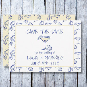 Dolce Vita Limoncello Butter Gelb Save the Date