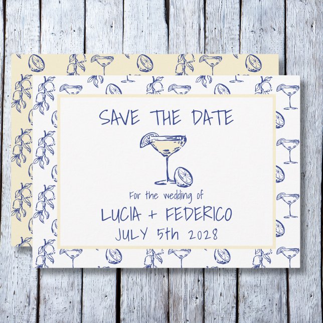 Dolce Vita Limoncello Butter Gelb Save the Date (Von Creator hochgeladen)