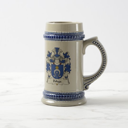 Dolega Familienwappen Bierglas