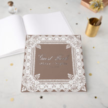 Doliy Spitze Elegante Taupe Hochzeit