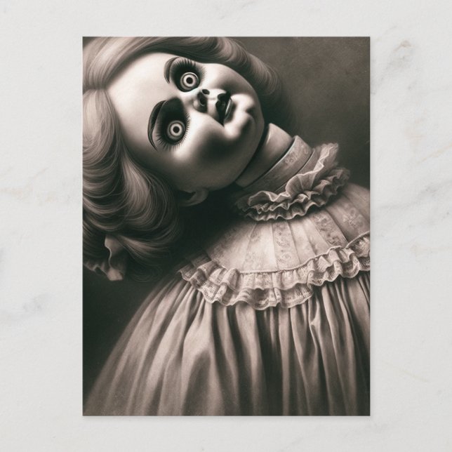 Doll Horror Postkarte (Vorderseite)