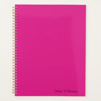 Doll Pink Individuelle Name Planer