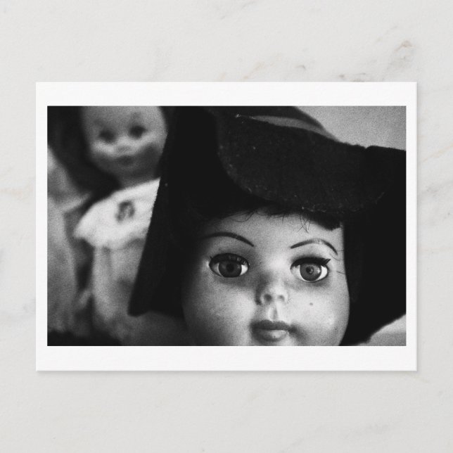 Doll Portrait - Close up Postkarte (Vorderseite)