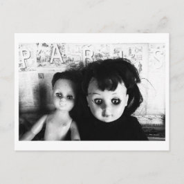 Doll Portrait - Doll sisters Postkarte