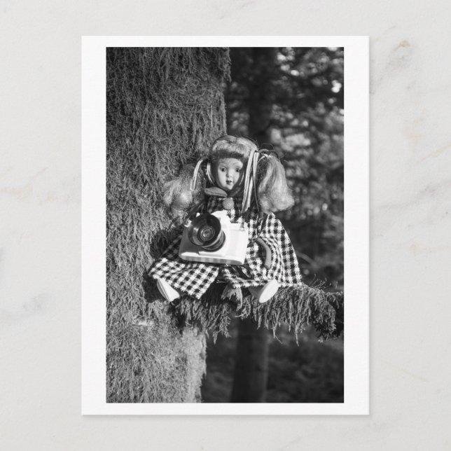Doll Portrait - The Photographer Postkarte (Vorderseite)