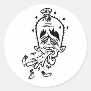 dolla yok yak1 runder aufkleber