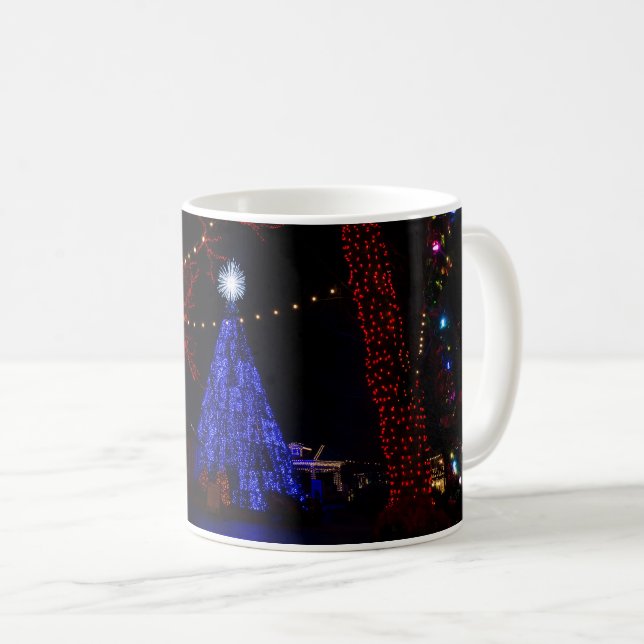 Dollar Argent Ville Café de Noël Mug (Devant droit)
