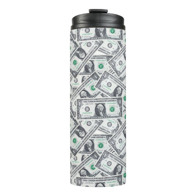 Dollar Bill Money Thermosbecher (Vorderseite)