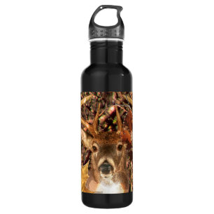 Dollar Camouflage-in den weißen Schwanz-Rotwild Edelstahlflasche