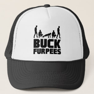 Dollar Furpees -- Burpees Fitness Truckerkappe