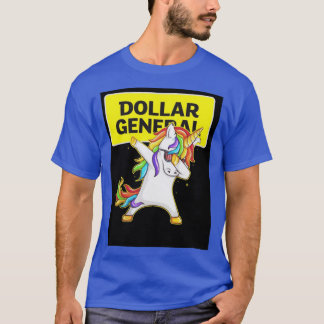 Dollar General Dollar General Einhorn Dabbing Unis T-Shirt