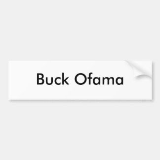 Dollar Ofama Autoaufkleber