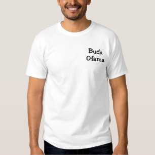 Dollar-Ofama gesticktes T-Shirt