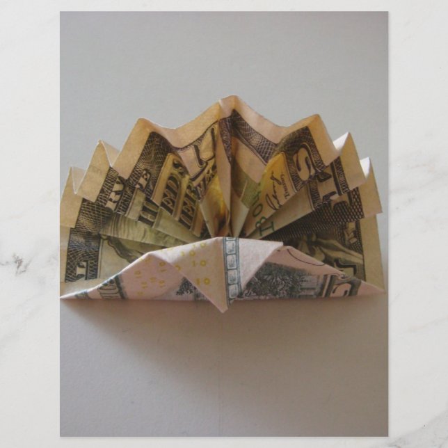 Dollar Origami Türkei Flyer (Vorne)