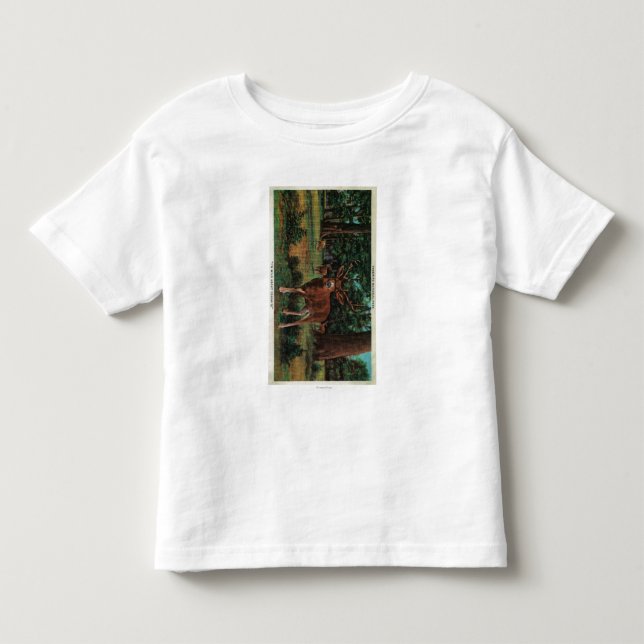 Dollar-Rotwild an Yosemite Nationalpark Kleinkind T-shirt (Vorderseite)