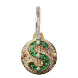 Dollar Sign  Haustiermarke