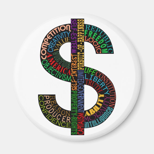 Dollar Sign Magnet (Vorne)