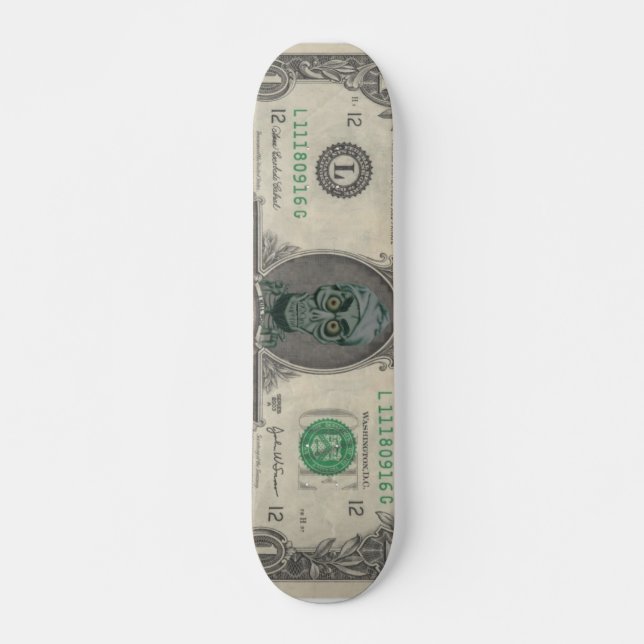 Dollar Skateboard (Devant)