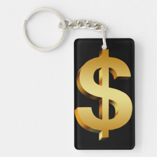 Dollar Symbol Schlüsselanhänger