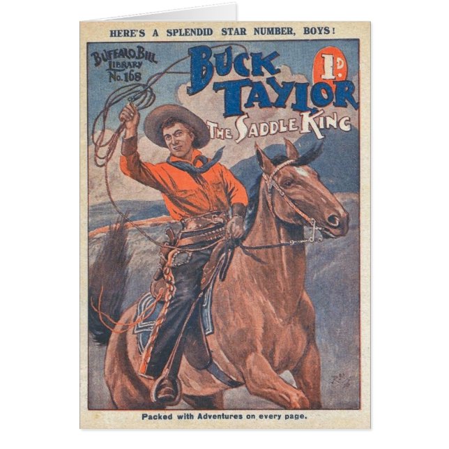 Dollar Taylor - Vintages Groschen-Western-Comic (Vorne)