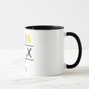 Dollar Tic Tac Toe Tasse