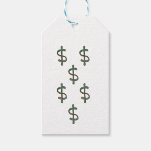 Dollar-Zeichen Geschenkanhänger