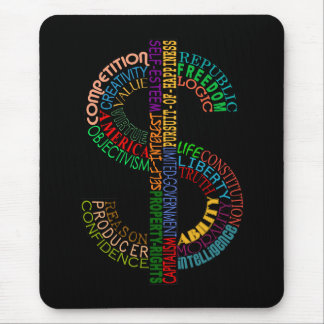 Dollar-ZeichenMausunterlage Mousepad