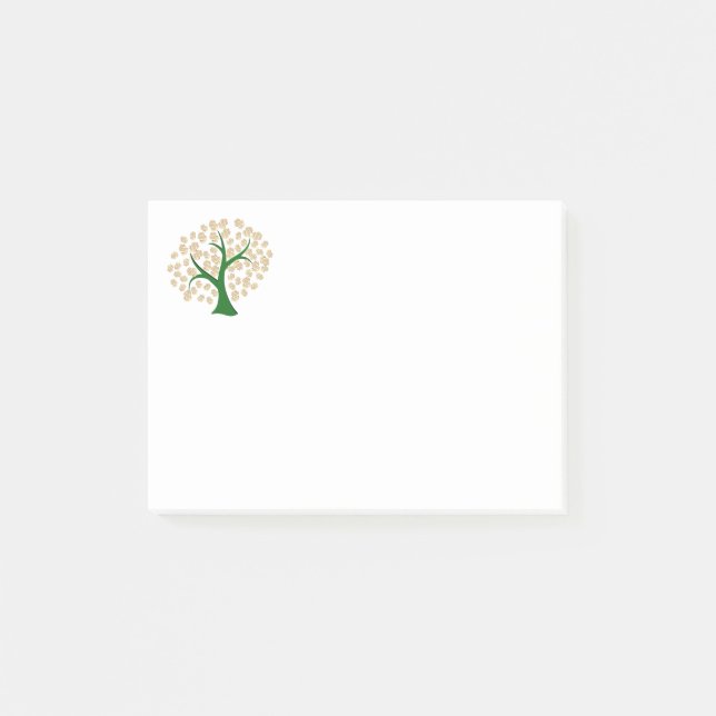 Dollarbaum Post-it Klebezettel (Vorderseite)