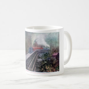 Dollarhide Trestle, Shasta Route, Südpazifik Kaffeetasse