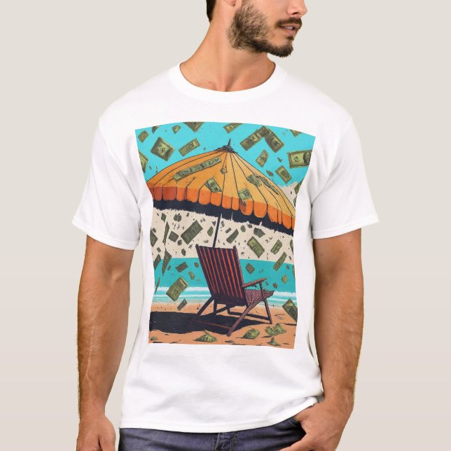 Dollarnoten sinken T-Shirt (Vorderseite)