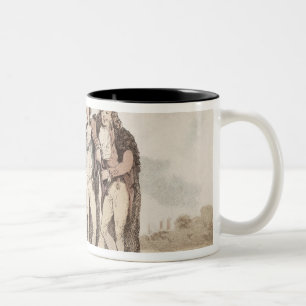 Dollars des ersten Kopfes Zweifarbige Tasse
