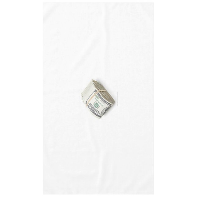 Dollars Tischdecke (Vorderseite)