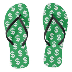 Dollarsignatur Flip Flops