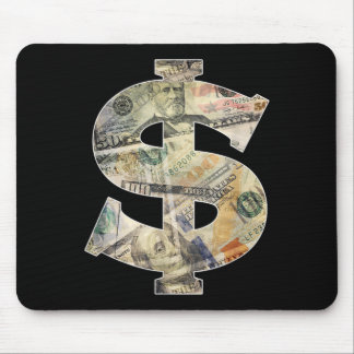 Dollarzeichen Cool Geld Mousepad