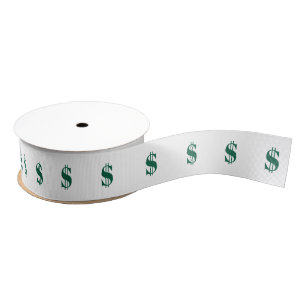 Dollarzeichen Ripsband