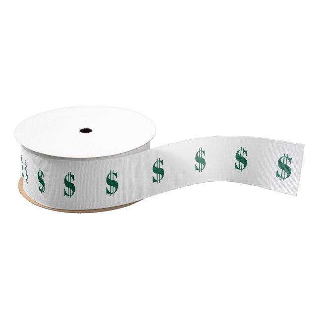 Dollarzeichen Ripsband (Spule)