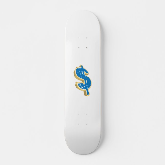 Dollarzeichen Skateboard (Vorne)