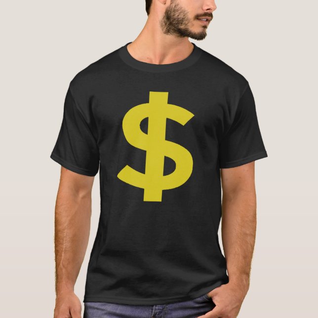Dollarzeichen T-Shirt (Vorderseite)