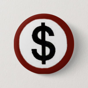 Dollarzeichenknopf Button