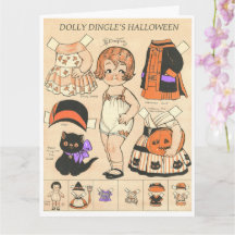 Dolly Dangle's Halloween 🦇 Reproduction Paper Dol