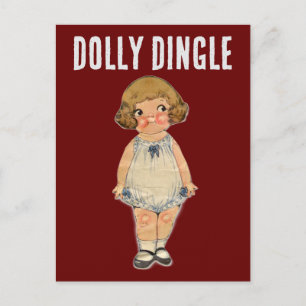 DOLLY DINGLE PAPIERPUREE POSTKARTE