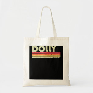 DOLLY Geschenkname Personalisiert Retro Vintage 80 Tragetasche